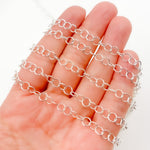 Load image into Gallery viewer, Sterling Silver Smooth Round Link Chain