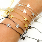 Load image into Gallery viewer, Star Shape Connected Wire Chain.