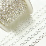Load image into Gallery viewer, Sterling Silver Smooth Ova Link Chain.