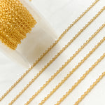 Load image into Gallery viewer, 14K Gold Filled Rolo Chain.