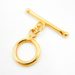 Load image into Gallery viewer, TG2GP. Gold Plated Sterling Silver Toggle Clasp
