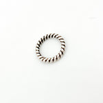 Load image into Gallery viewer, Gold Plated Twisted Jump Ring