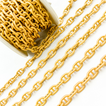 Load image into Gallery viewer, Gold Plated Sterling Silver Oval Link Chain