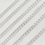 Load image into Gallery viewer, Sterling Silver Curb Chain