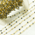 Load image into Gallery viewer, Black Rutile Wire Chain.