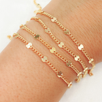 Load image into Gallery viewer, 14k Gold Filled Curb & Mirror Marina Link