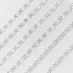 Load image into Gallery viewer, 925 Sterling Silver Diamond Cut Mariner Link Chain.