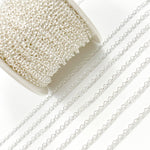 Load image into Gallery viewer, Sterling Silver Rolo Chain