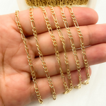 Load image into Gallery viewer, Yellow Gold Filled Figaro Style Chain.