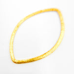 Load image into Gallery viewer, 45MM Gold-plated Sterling Silver Brushed Marquis Connector