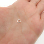 Load image into Gallery viewer, White Sterling Silver Open Jump Ring