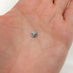 Load image into Gallery viewer, Black Rhodium Sterling Silver Brushed Round Flat Disc Connector