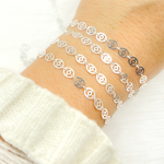 Load image into Gallery viewer, 925 Sterling Silver Oval Pattern Chain