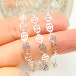 Load image into Gallery viewer, 925 Sterling Silver Oval Pattern Chain