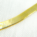Load image into Gallery viewer, 14K Solid Gold Dainty Herringbone Bracelet.