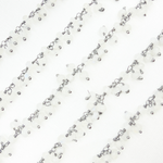 Load image into Gallery viewer, Moonstone Cluster Dangle 3.5mm Oxidized Wire Chain.