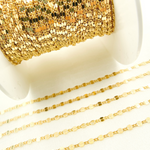 Load image into Gallery viewer, 14k Gold Filled Flat Marina Link Chain