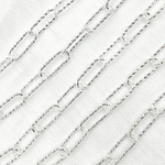 Load image into Gallery viewer, 925 Sterling Silver Paperclip Diamond Cut Link Chain.