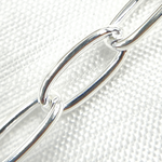 Load image into Gallery viewer, 925 Sterling Silver Oval Cable Link Chain.