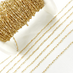 Load image into Gallery viewer, Coated Crystal Gold Plated Wire Chain.