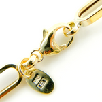 Load image into Gallery viewer, 14K Solid Gold Flat Box Link Bracelet