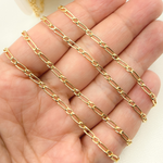 Load image into Gallery viewer, 14K Gold Filled Figaro Chain.