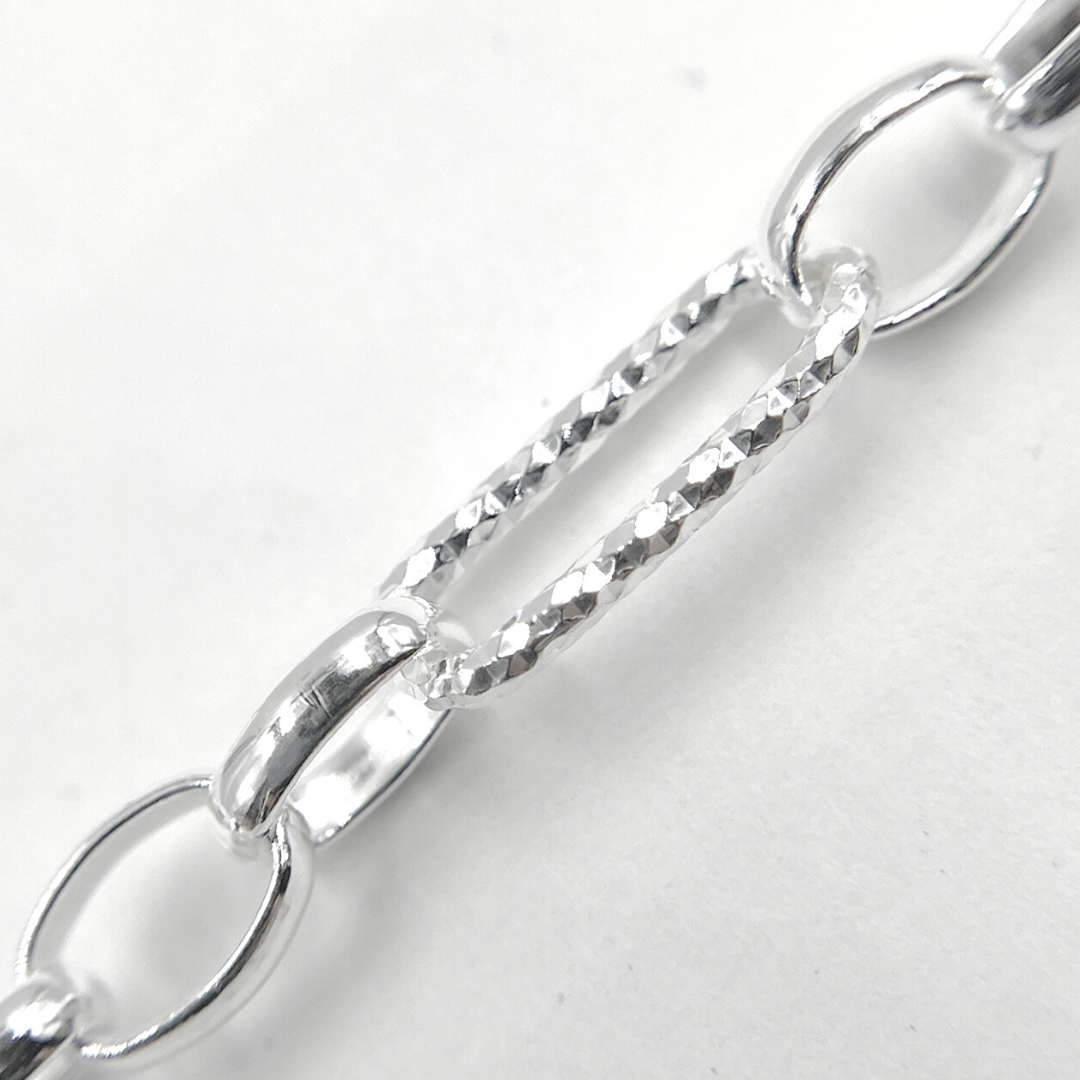 925 Sterling Silver Paperclip Chain