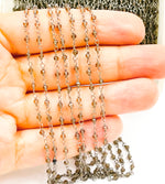 Load image into Gallery viewer, Smoky Quartz Wire Wrap Chain