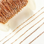 Load image into Gallery viewer, Rose 14K Gold Filled Bar Chain Link