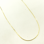 Load image into Gallery viewer, 14k Solid Yellow Gold Solid Cable Necklace