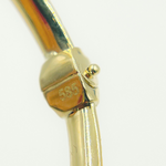 Load image into Gallery viewer, 14K Solid Gold Matte Textured Bangle