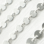 Load image into Gallery viewer, 925 Sterling Silver Smooth Disc Chain