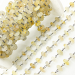 Load image into Gallery viewer, Golden Rutile Oxidized Wire Chain