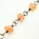 Load image into Gallery viewer, Sunstone Smooth Oxidized Wire Chain