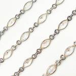 Load image into Gallery viewer, Cubic Zirconia Marquise Shape Connected Chain