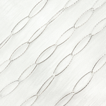 Load image into Gallery viewer, Sterling Silver Diamond Cut Marquise Link Chain