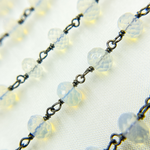 Load image into Gallery viewer, Opalite Oxidized Wire Chain.