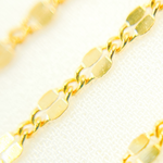 Load image into Gallery viewer, 14k Gold Filled Flat Marina Link Chain