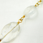 Load image into Gallery viewer, Imperial Topaz Oval Gold Plated Wire Chain