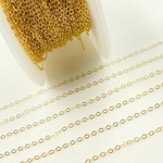 Load image into Gallery viewer, 14k Gold Filled Flat Cable Chain