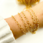 Load image into Gallery viewer, 14k Gold Filled Oval Cable Link Chain