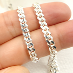 Load image into Gallery viewer, Sterling Silver Flat Curb Chain