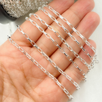 Load image into Gallery viewer, Sterling Silver Smooth Box Link Chain