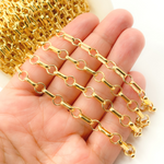 Load image into Gallery viewer, 14K Gold Filled Round and Large Link Chain