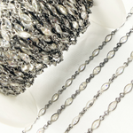 Load image into Gallery viewer, Cubic Zirconia Marquise Shape Connected Chain