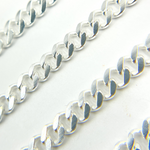 Load image into Gallery viewer, 925 Matt Sterling Silver Flat Curb Chain