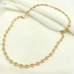 Load image into Gallery viewer, 14K Solid Yellow Gold Gucci Style Link Chain