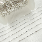 Load image into Gallery viewer, Sterling Silver Fancy Bar Chain