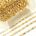 Load image into Gallery viewer, 14K Gold Filled Round and Large Link Chain