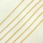 Load image into Gallery viewer, 14K Gold Filled Curb Link Chain